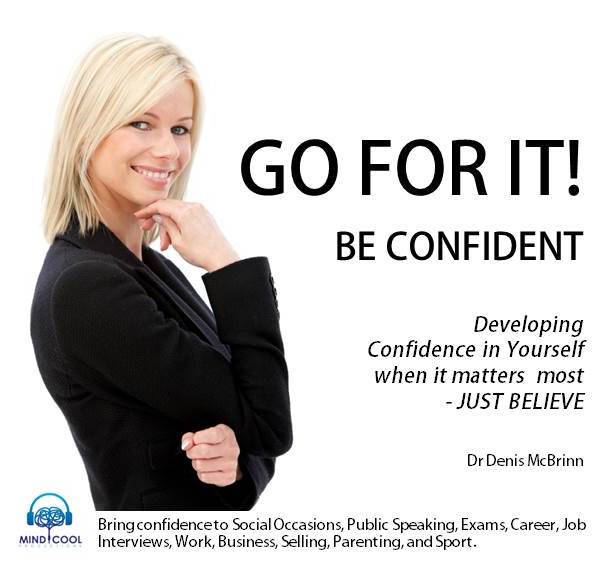 Go for It! Be Confident front cover