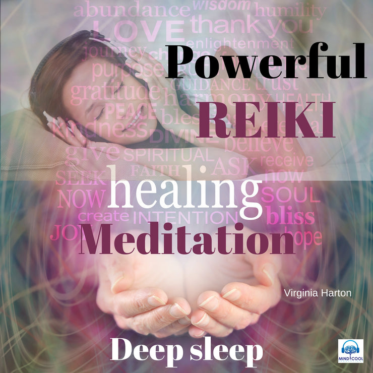 Powerful Reiki Healing Meditation for Deep Sleep front cover