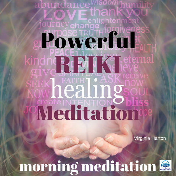 Powerful Reiki Healing Meditation: Morning Meditation front cover