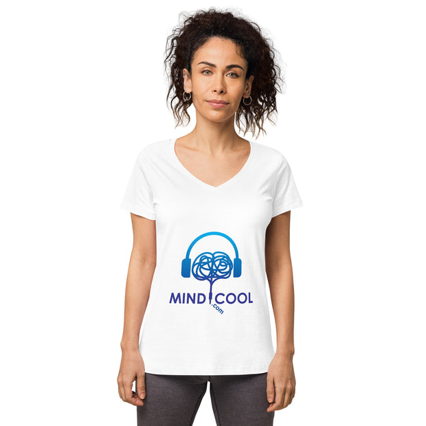Women’s fitted v-neck t-shirt